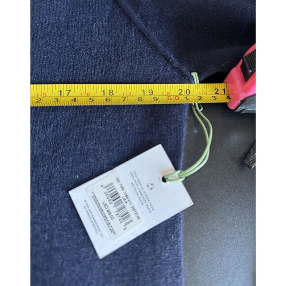 AE77 100% Cashmere Sweater SMALL NWT  Blue Unisex $248 Great Gift! - Picture 7 of 12